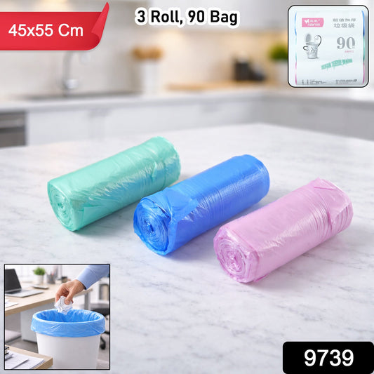 durable trash bags roll set