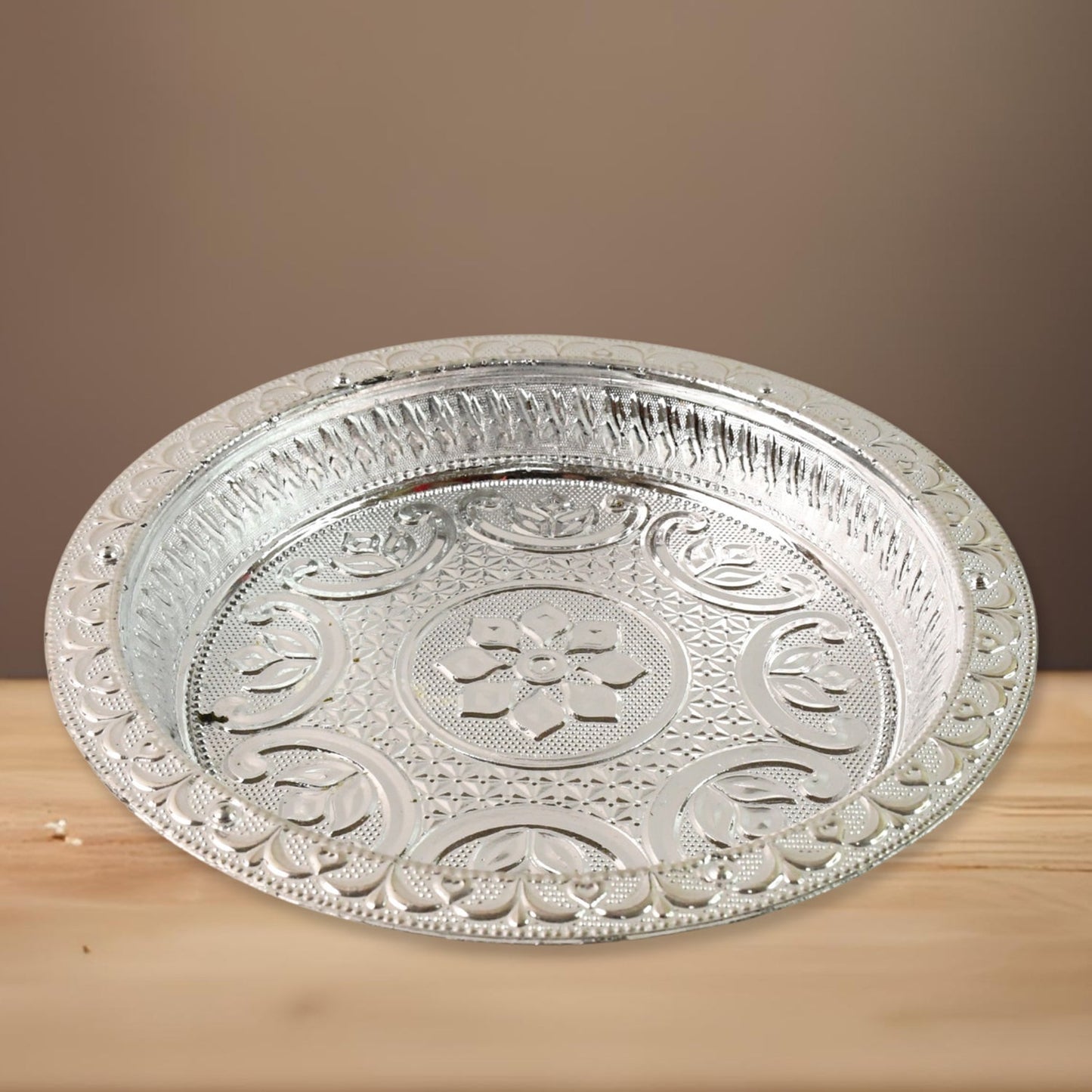 Plastic Pooja Thali