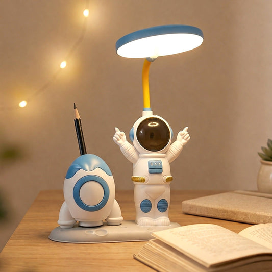 astronaut LED desk lamp kids