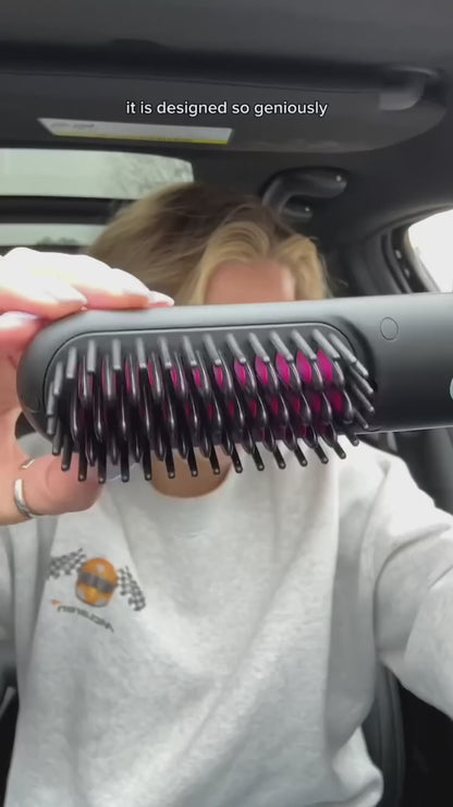 Cordless Hair Straightener Brush